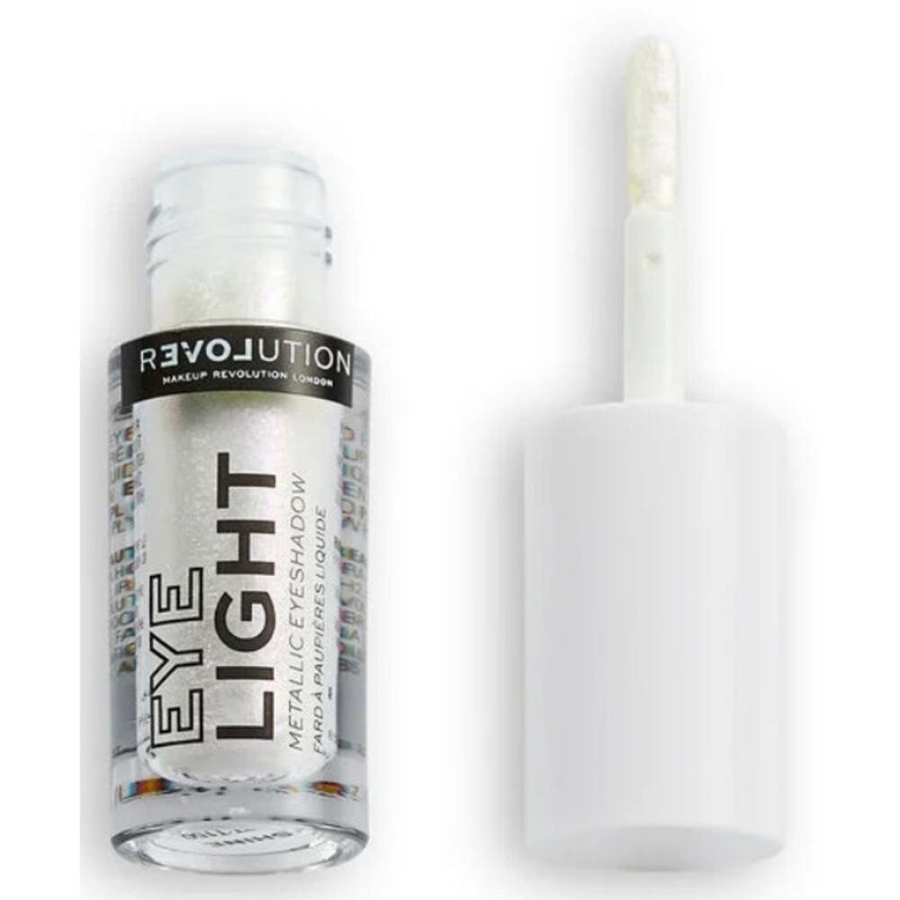 Revolution Eye Light, Shine Soft Silver Eye Shadow, NWT